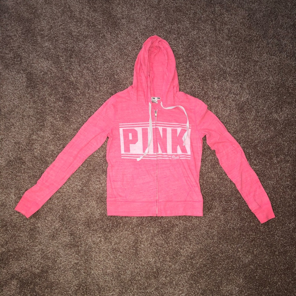 Pink Zip Up Hoodie ♥️